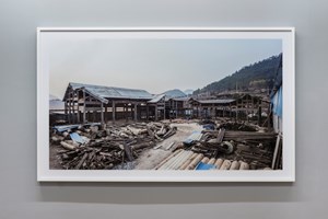Wang Family Ancestral Hall Photograph, 2015. Color print 129,3 x 216,5 x 6 cm. Courtesy: the artist and GALLERIA CONTINUA, San Gimignano / Beijing / Les Moulins. Photo by: Oak Taylor-Smith